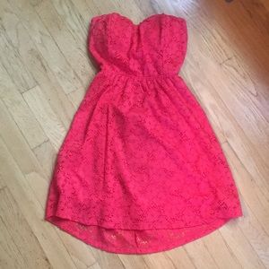 🟢Cute Rose Colored Dress with Open Back